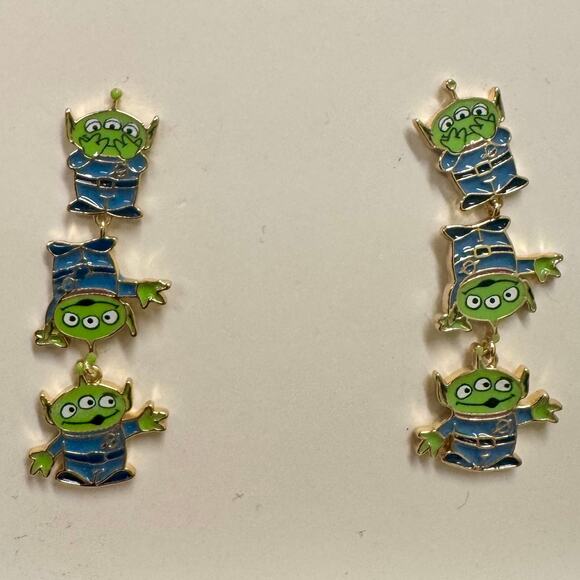 Baublebar Disney Pixar Toy Story 3 Earring Bundle Aliens Buzz Rexy NIB - Picture 5 of 12